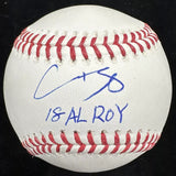 Shohei Ohtani 18 AL ROY Signed Baseball MLB Holo Fanatics