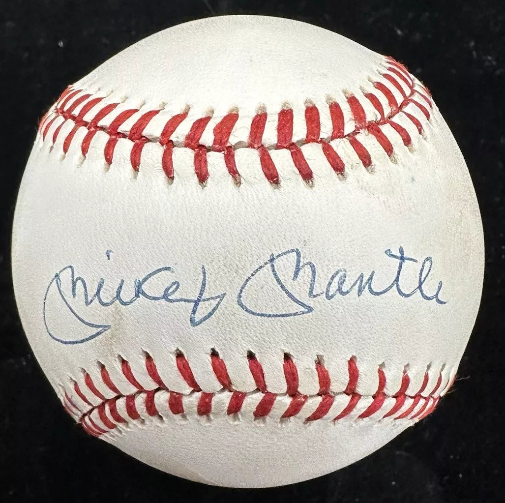 Mickey Mantle Signed OAL Baseball JSA LOA