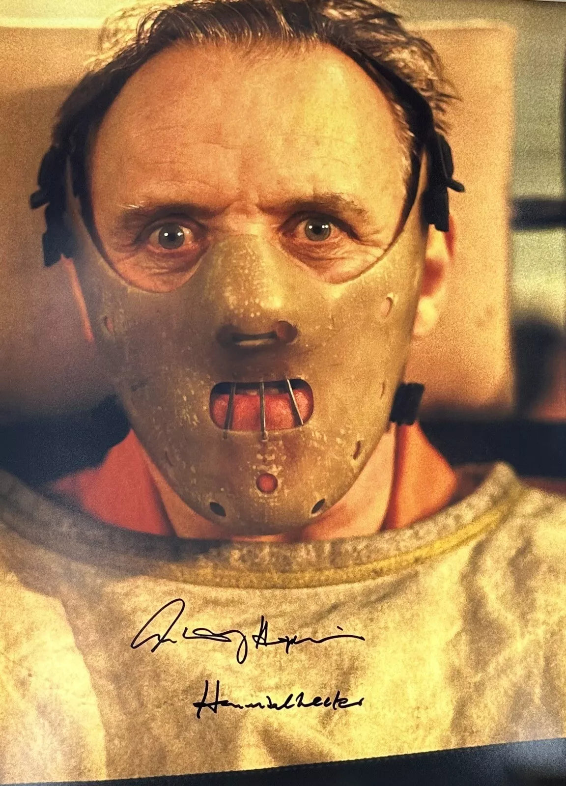 Anthony Hopkins Hannibal Lecter Signed Silence Of The Lambs 20x30 Photo SWAU