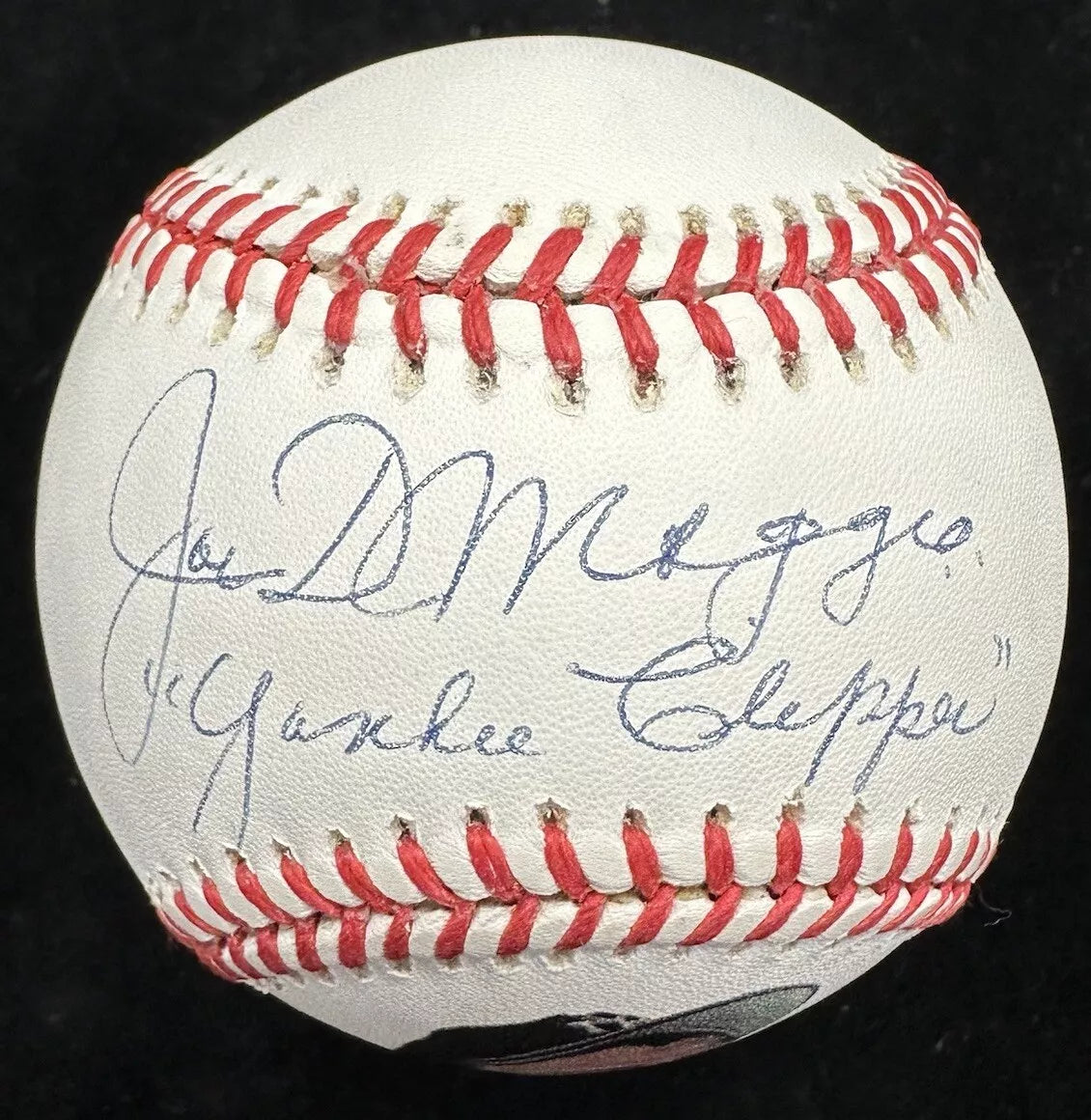 Joe DiMaggio Yankee Clipper Signed Baseball JSA LOA