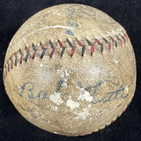 Babe Ruth Lou Gehrig Signed 1928 Yankees Team Signed Baseball JSA BAS LOA