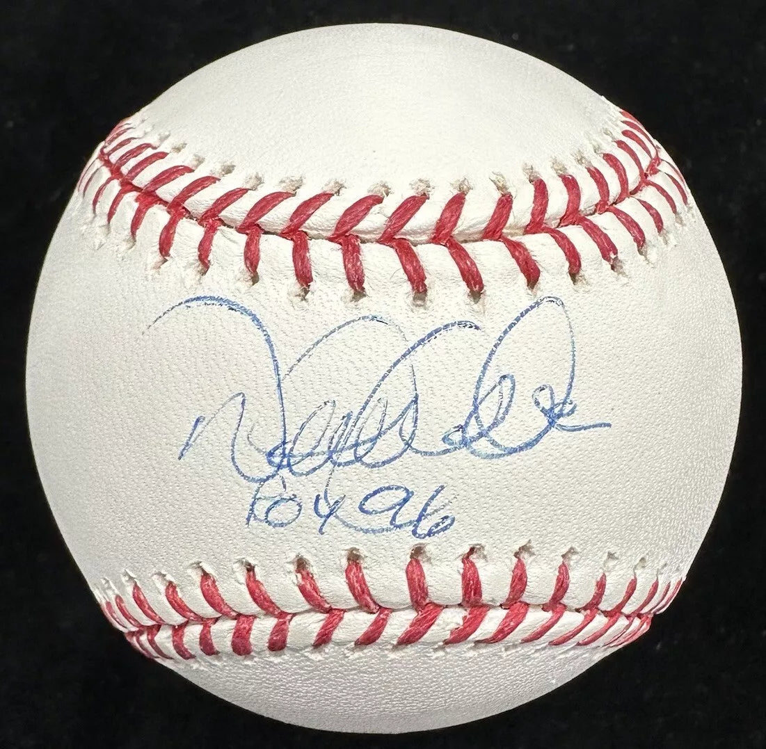 Derek Jeter ROY 96 Signed Baseball MLB Holo