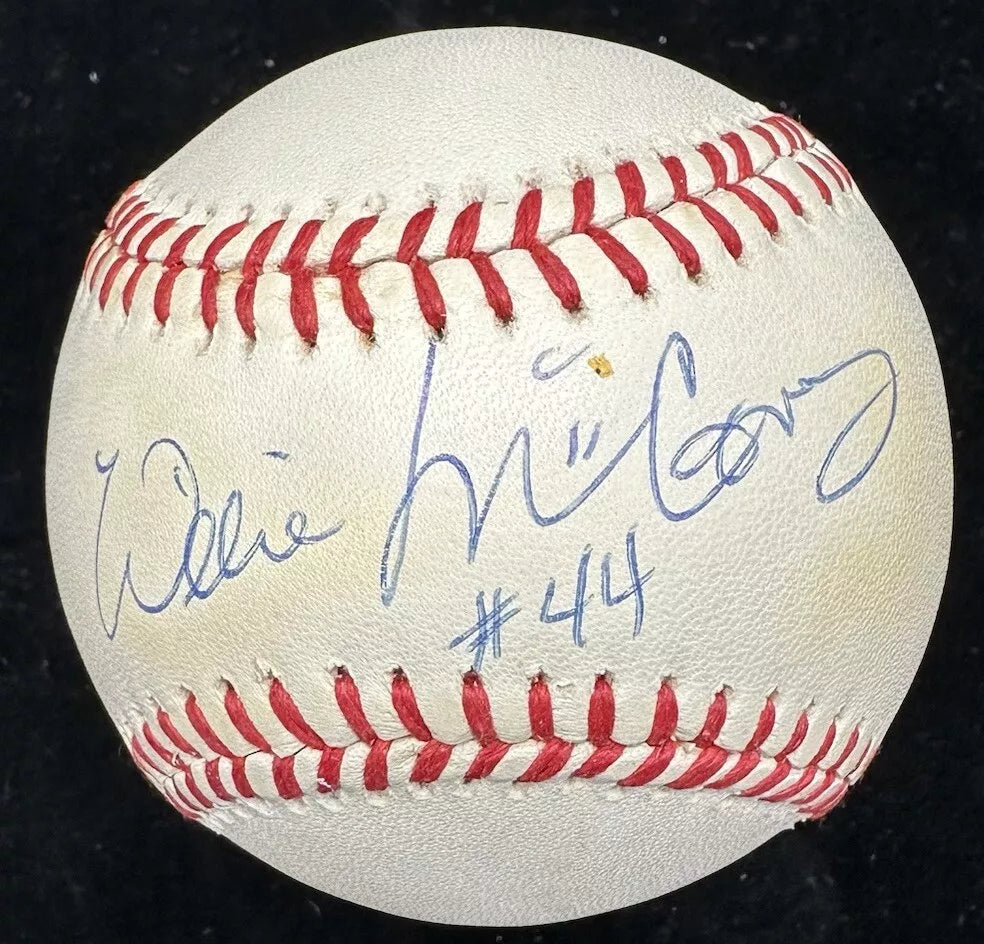 Willie McCovey #44 Signed Baseball JSA