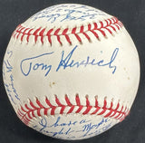 Tommy Heinrich 1941 World Series Game 4 Signed Story Baseball JSA