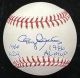 Roger Clemens 1986 AL MVP/CY Signed Baseball Tristar