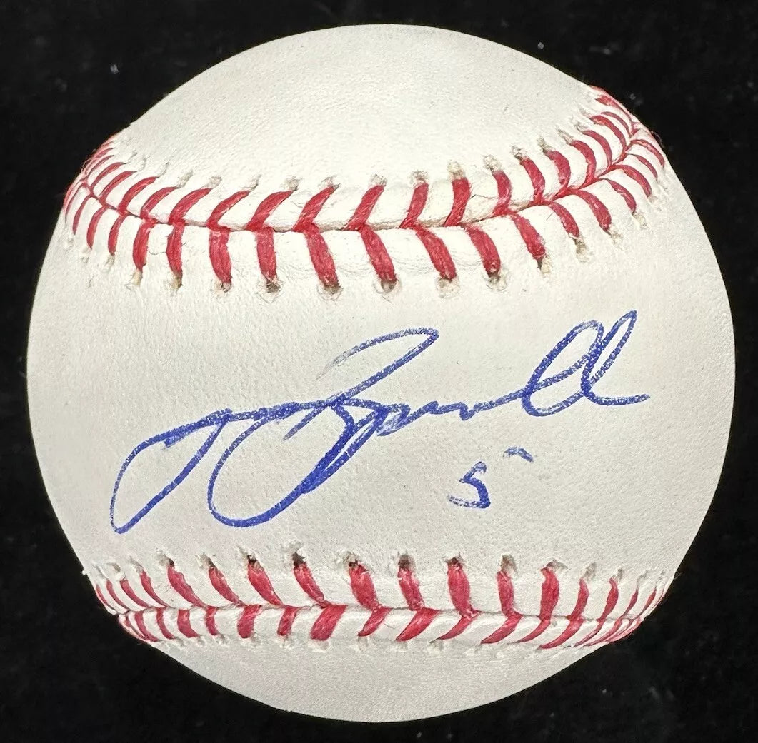 Jeff Bagwell #5 Signed Baseball JSA