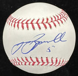 Jeff Bagwell #5 Signed Baseball JSA