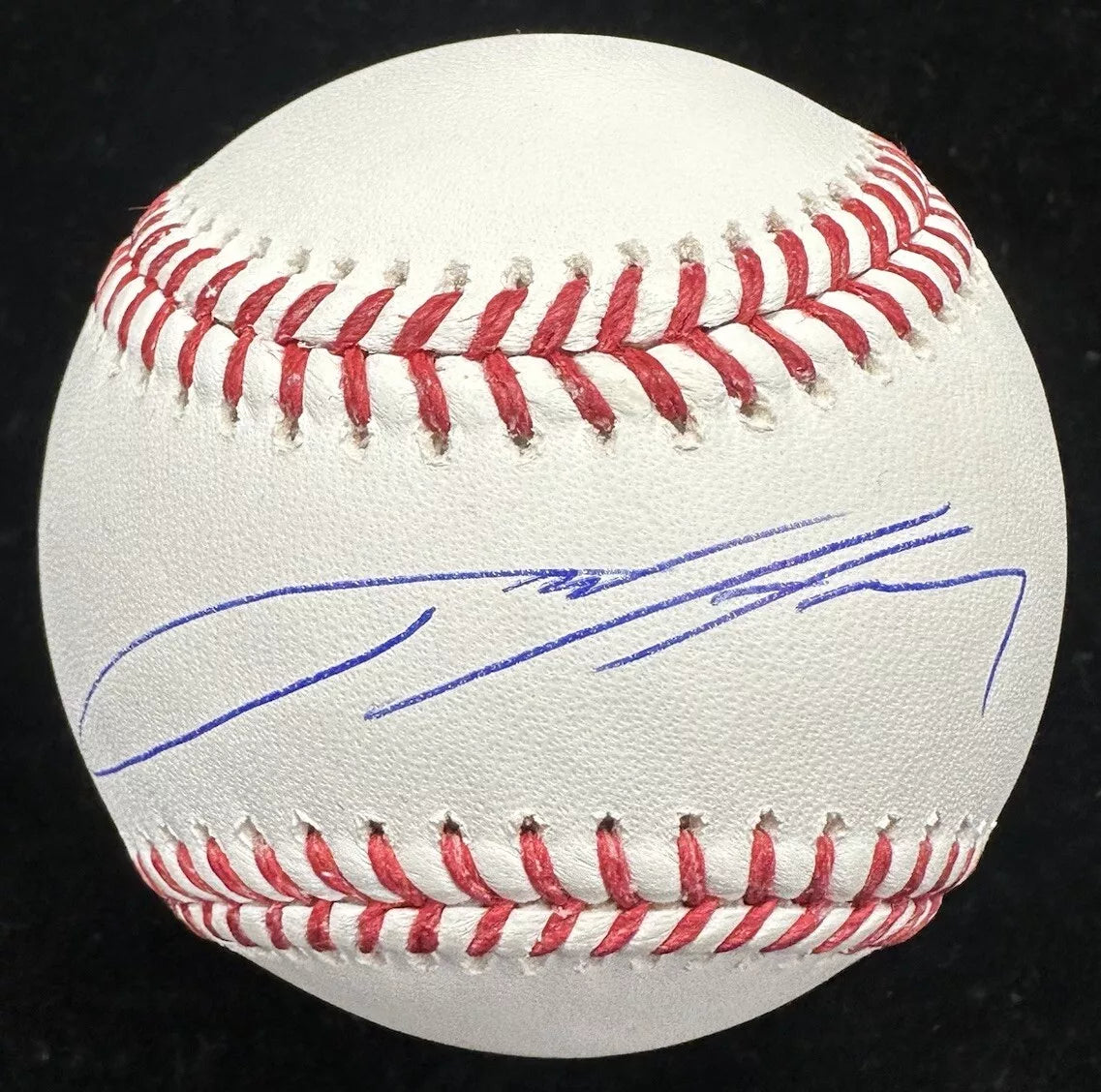 Jackson Holliday Signed Baseball MLB Holo Fanatics