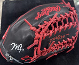 Mike Trout Signed Rawlings Heart Of The Hide Game Model Glove MLB Holo