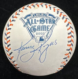 Kenny Rogers Signed 2005 All Star Game Logo Baseball JSA