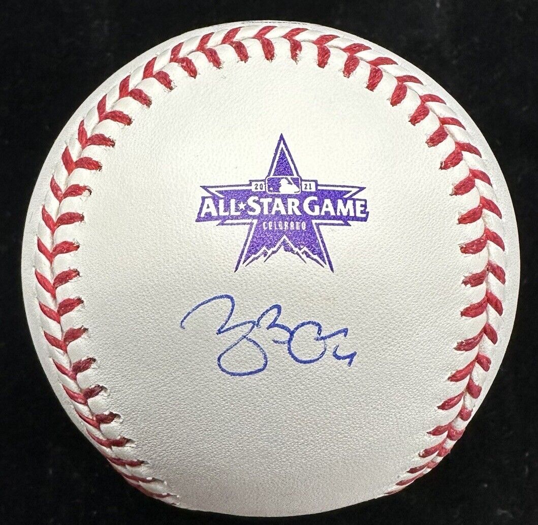 Yadier Molina Signed 2021 Last All Star Game ASG Logo Baseball MLB Holo