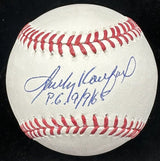 Sandy Koufax PG 9/9/65 Signed Baseball Online Authentics Holo OA