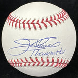 Jim Thome Thomenator Signed Nickname Baseball JSA Witness