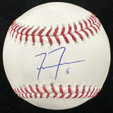 Freddie Freeman Signed Baseball MLB Holo Fanatics Holo