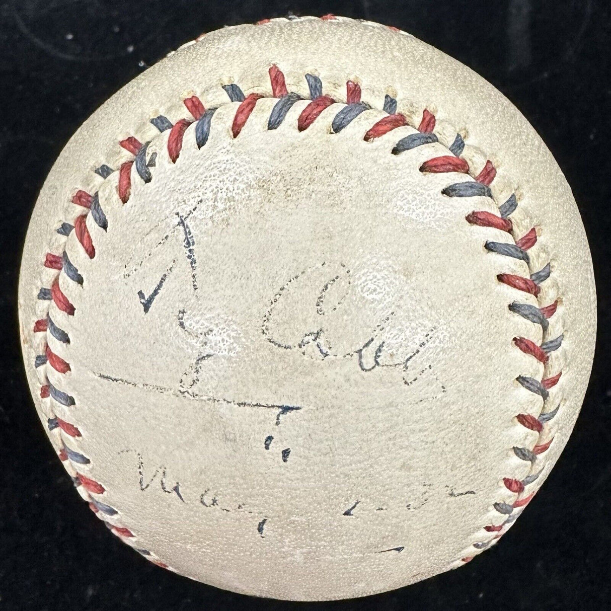 Ty Cobb Single Signed Baseball PSA/DNA Beckett LOA