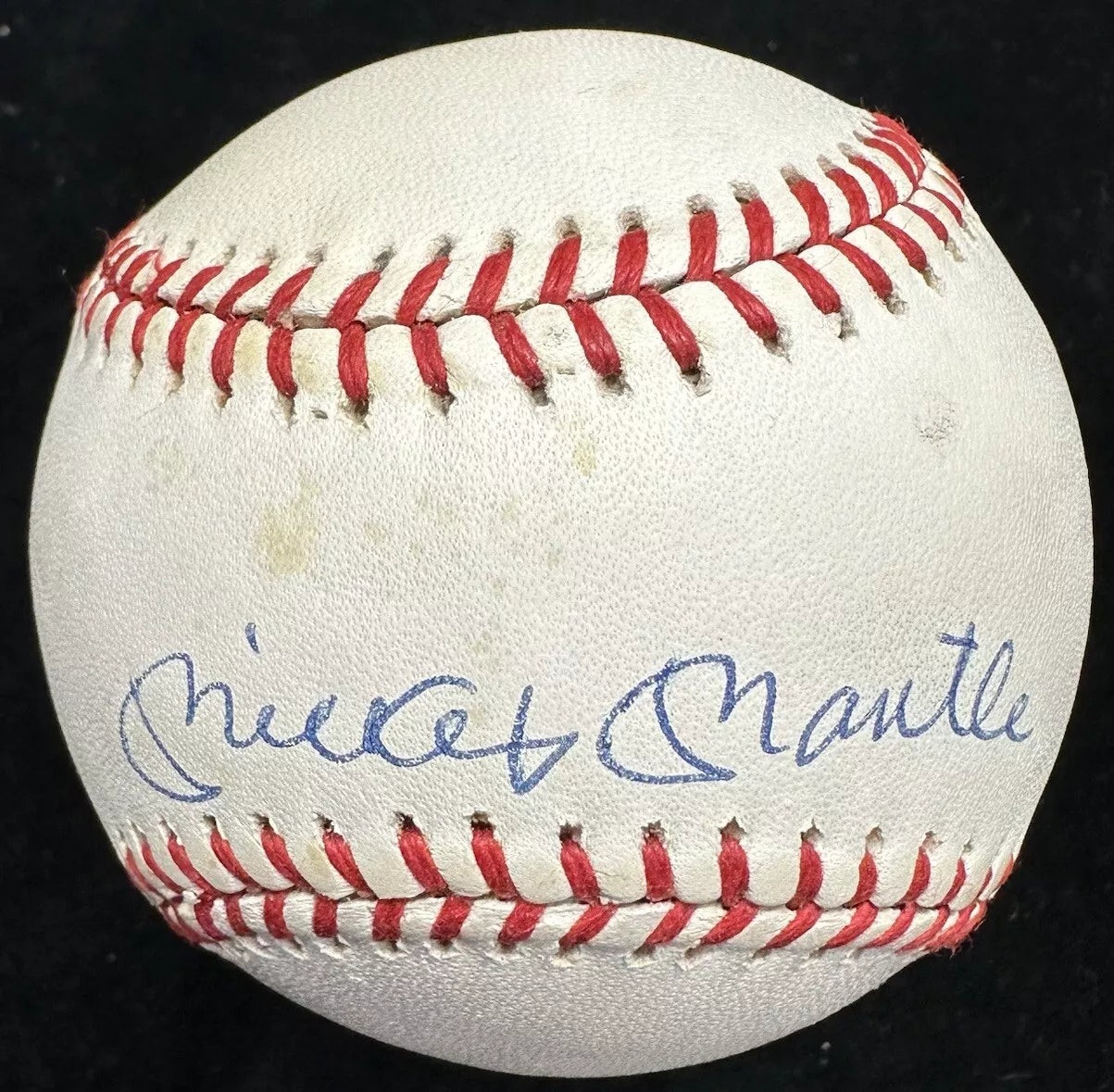 Mickey Mantle Signed Baseball JSA LOA