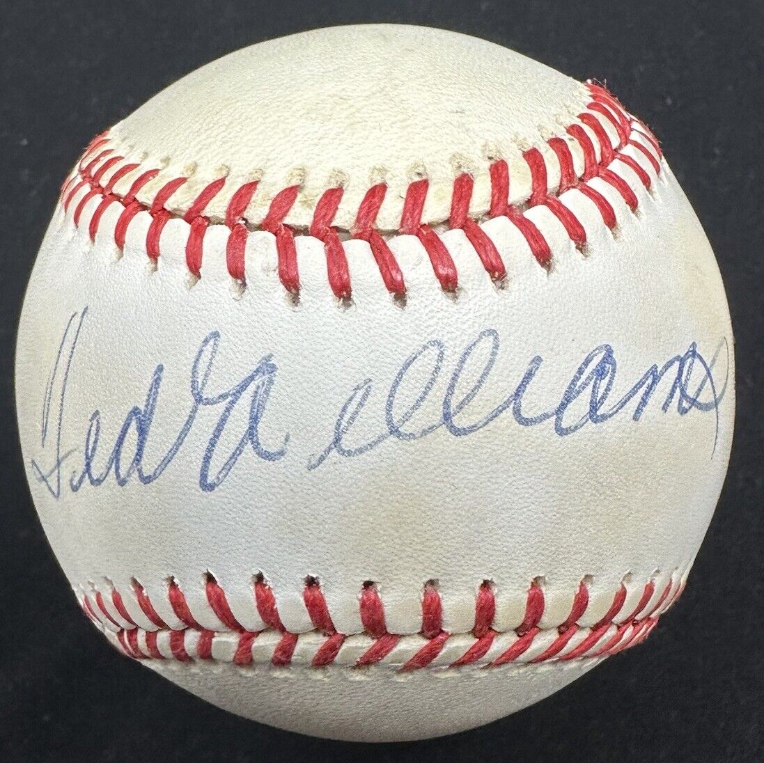 Ted Williams #9 Signed Baseball JSA LOA