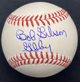 Bob Gibson Gibby Signed Nickname Baseball JSA
