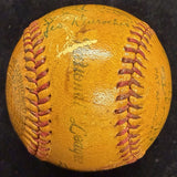 Babe Ruth 1938 Brooklyn Dodgers Team Signed Baseball JSA LOA 