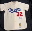 Sandy Koufax Signed Authentic Dodgers M&N Stat Jersey Online Authentics LE 12/55