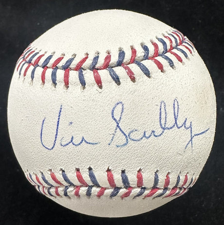 Vin Scully Signed 2017 Independence Day Baseball PSA/DNA