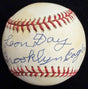 Leon Day Brooklyn Eagles Signed Baseball JSA