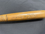 Babe Ruth Signed Full Size Louisville Slugger Store Model Bat JSA LOA