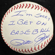 Pete Rose I’m Sorry I Bet On Baseball Signed Baseball JSA