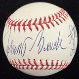 Johnny Bench Little General Signed Nickname MLB Holo Fanatics