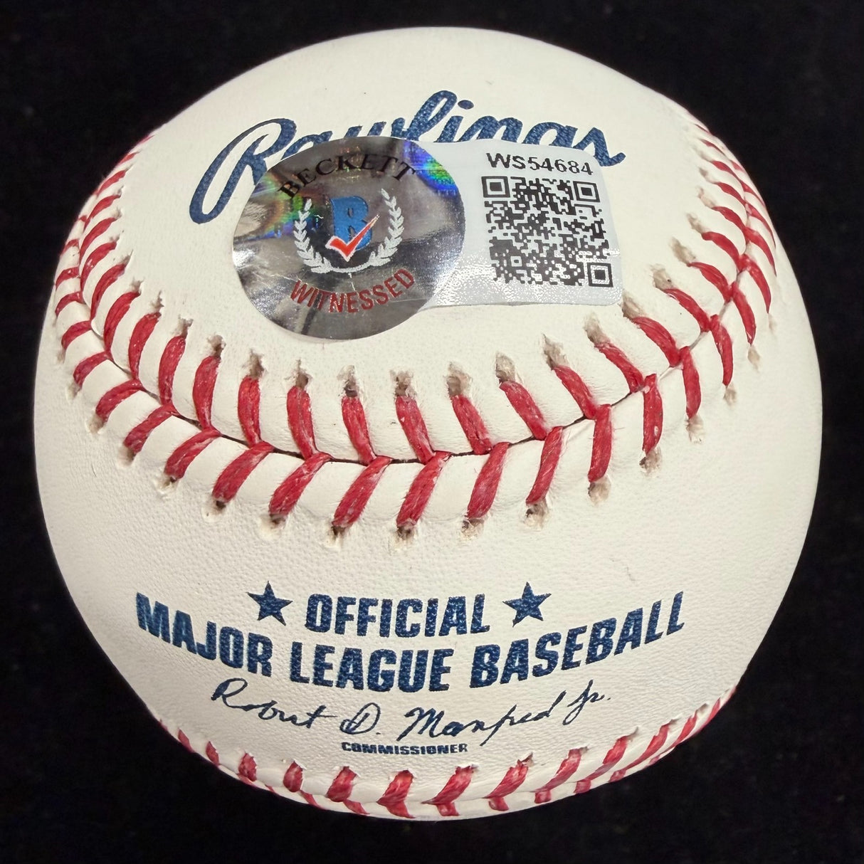 Albert Pujols 700th HR 9/23/22 Signed 700 Home Run Logo Baseball Beckett Witness