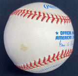 Eddie Mathews 68 WS Champs Signed Baseball JSA