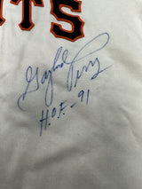 Gaylord Perry HOF 91 Signed Authentic Giants Mitchell Ness Jersey Beckett