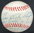 Enos Slaughter Mad Dash 10-15-46 Signed Baseball PSA/DNA