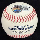 JJ Wetherholt Matthew 6:34 Signed Baseball Beckett Witness Holo