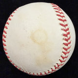 Larry Doby 7-5-47 Signed Jackie Robinson Day Logo Baseball JSA