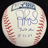 Albert Pujols 700th HR 9/23/22 Signed 700 Home Run Logo Baseball Beckett Witness