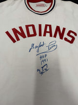Gaylord Perry HOF 1991 Cy Young AL 72 Signed Authentic Indians M&N Jersey BAS