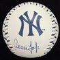 Aaron Judge Signed Yankees Team Stitch Logo Baseball MLB Holo Fanatics 