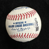Rickey Henderson 1,406 SB Signed Baseball JSA