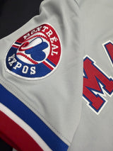 Pedro Martinez 97 NL CY HOF 15 Signed Authentic Expos Mitchell & Ness Beckett