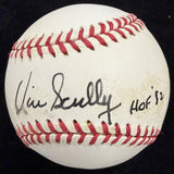 Vin Scully HOF 82 Signed Baseball PSA/DNA LOA