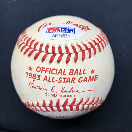 Gary Carter 1983 All Star Game Signed Baseball PSA/DNA