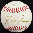 Freddie Freeman Period Auto Signed International League MiLB JSA