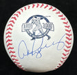 Alex Rodriguez Signed 3,000 Hit Logo Baseball JSA