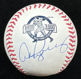 Alex Rodriguez Signed 3,000 Hit Logo Baseball JSA