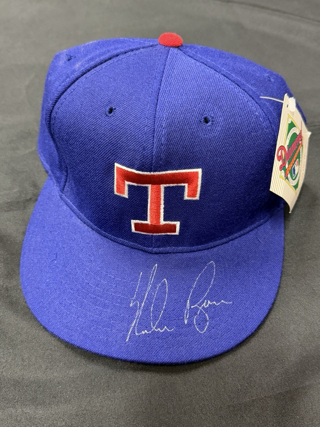 Nolan Ryan Signed Texas Rangers Diamond Collection Hat JSA