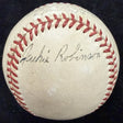 Jackie Robinson Single Signed ONL Ford C. Frick Spalding Baseball JSA LOA