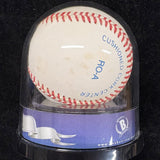 Mickey Mantle Signed Baseball Beckett Encapsulated Graded 9