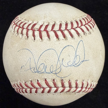 Derek Jeter Signed Game Used Baseball MLB Holo