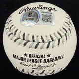 Frank Thomas 521 HRs HOF Chicago White Sox Signed Team Stitch Logo Baseball BAS